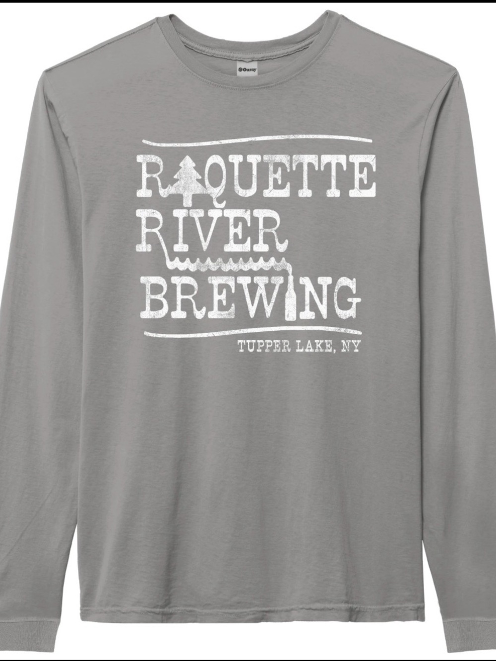 Raquette River Brewing Crewneck Sweatshirt — Unisex Large